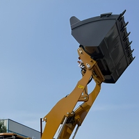 Chargeuse sur pneus 936 de 3 tonnes à flèche standard, certifiée CE, pour travaux de terrassement, directement de l'usine