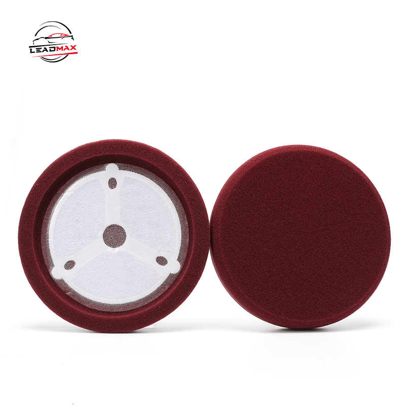 7 дюймов с прямым краем плоскую поверхность полировка автомобиля поролоновая прокладка комплект с красочными губки