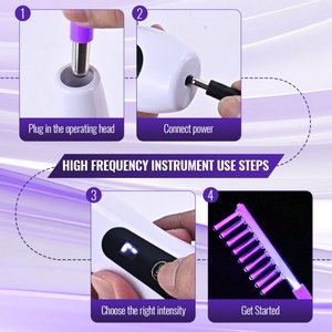 Varita de Terapia de Alta Frecuencia para el Cuidado de la Piel, Lifting Facial para Uso Doméstico, Máquina de Terapia Cutánea - Product Image 5