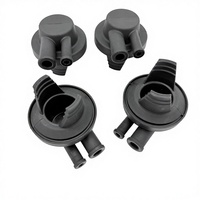 Gaine de câblage multi-trous en caoutchouc EPDM silicone étanche pour systèmes électriques automobiles et faisceaux de câbles