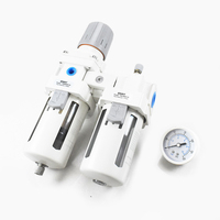 ONNT Filtre-régulateur-lubrificateur pneumatique AC2010-02 AC3010-03 AC4010-04 AC5010-10 Sécheur d'air disponible, petit et grand