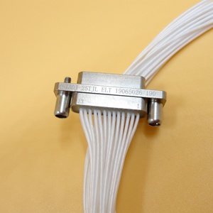 Conector Rectangular ELT J30J <span class=keywords><strong>D</strong></span>-<span class=keywords><strong>Sub</strong></span> Micro-<span class=keywords><strong>D</strong></span> de <span class=keywords><strong>25</strong></span> Pines con <span class=keywords><strong>Cable</strong></span> Blanco AFR-<span class=keywords><strong>25</strong></span> de 500 mm de Aluminio - Product Image 4