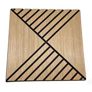 Panel Acústico de Listones de Madera 3D, Económico, de Buena Calidad, <span class=keywords><strong>Akupanel</strong></span>, Paneles Acústicos Insonorizantes, Muestra Gratis - Product Image 1