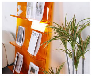 Étagère à magazines de salon, étagère en acrylique, cadre d'affichage INS, installation en <span class=keywords><strong>studio</strong></span>, étagère - Product Image 1