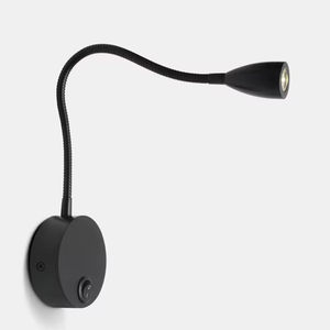 Applique murale LED en aluminium minimaliste moderne américaine, lampe de lecture pour chevet, chambre à coucher, petit projecteur - Product Image 2