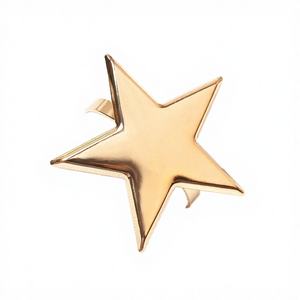 Anillo de Servilleta Metálico con Diseño de Estrella de Cinco Puntas para el Día de la Independencia, Diseño Liso, Venta al por Mayor - Product Image 4