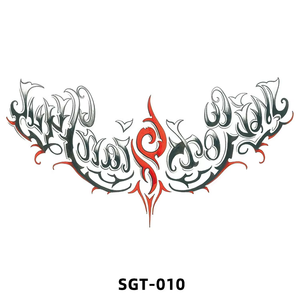 Tatuajes Temporales para el Pecho para Hombres, Diseños de Tatuajes de Senos para Hombres y Mujeres, Arte Corporal Realista - Product Image 3