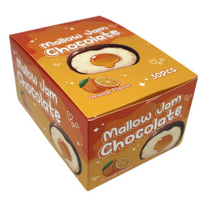 Fabricants de guimauves multicolores en sachet, saveur de fruits, coton sucré, enrobées de chocolat croustillant, garnies de <span class=keywords><strong>confiture</strong></span> - Product Image 4