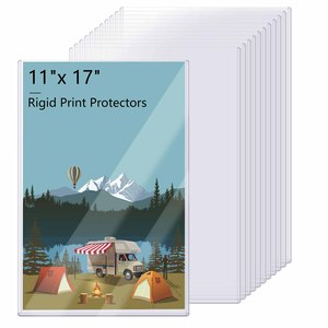 Protège-documents rigide 11x17 pour impressions d'art, photos de collection, autographes, affiches, lithographies – Présentoir de magasin – Toploader 11x17 - Product Image 1