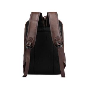 Sacs à dos d'affaires de luxe personnalisés, antivol, en cuir PU, grande capacité, imperméables, pour ordinateur portable - Product Image 3