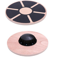 Tabla de Equilibrio de Madera Ecológica de Alta Calidad, Giratoria 360 Grados, para Entrenamiento Físico, Directo de Fábrica, Almohadilla de Alto Equilibrio