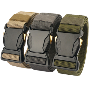 <span class=keywords><strong>Ceinture</strong></span> <span class=keywords><strong>tactique</strong></span> extensible Turun en sangle, sans trous, en alliage, pour sports, chasse, randonnée et usage <span class=keywords><strong>militaire</strong></span> - Product Image 2