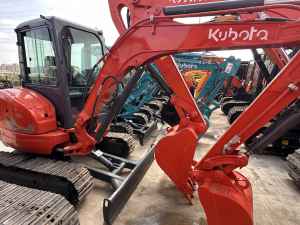 Mini-excavatrice KUBOTA U35 d'occasion, petite excavatrice U 35 - Product Image 2