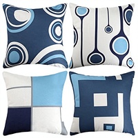 Funda de cojín geométrica abstracta, funda de almohada decorativa para sofá, dormitorio, decoración interior del hogar, venta al por mayor