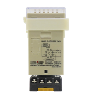 <span class=keywords><strong>Relais</strong></span> temporisés à cycle automatique DH48S-S 5A <span class=keywords><strong>12V</strong></span> 24V 110V 220V 380V, fournis par Fauctory - Product Image 4