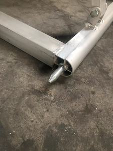 बेहतर गुणवत्ता एल्यूमीनियम मिश्र धातु भीड़ नियंत्रण अवरोध और पैदल यात्री बाधा बाधा - Product Image 4