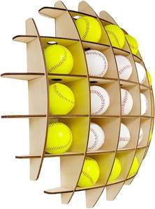 Vitrina <span class=keywords><strong>de</strong></span> béisbol <span class=keywords><strong>de</strong></span> madera montada en la pared con diseño para coleccionar pelotas <span class=keywords><strong>de</strong></span> <span class=keywords><strong>tenis</strong></span> <span class=keywords><strong>de</strong></span> béisbol autografiadas, carteles <span class=keywords><strong>de</strong></span> pared artesanales <span class=keywords><strong>de</strong></span> madera - Product Image 6