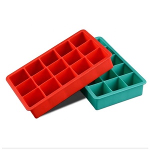 Molde de Silicona de Resina 3D Rectangular Personalizado con Logotipo OEM para Repostería, <span class=keywords><strong>Chocolate</strong></span>, Pasteles, Grado Alimenticio, DIY - Product Image 1