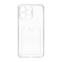 Étui de poche pour iphone 14 pro max, housse de protection transparente en tpu pour iphone 14 coque en silicone