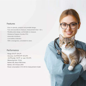 Termômetro Veterinário Tikopie, Medidor de Temperatura Corporal Animal, Termômetro de Ponta Macia para Animais de Estimação - Product Image 4