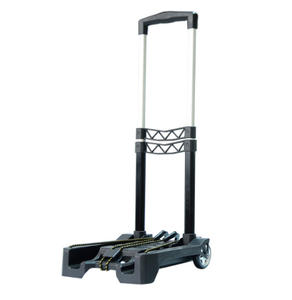 Chariot à bagages de voyage portable Camion à main pliant en aluminium léger Mini chariot de transport Conception pliable - Product Image 2