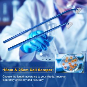 IKEME Grattoir cellulaire stérile à lame rotative libre pour plaques Petri, flacons à col étroit et plaques multi-puits, pour la récolte cellulaire en <span class=keywords><strong>laboratoire</strong></span> - Product Image 4
