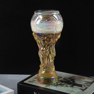 Chope à bière grande capacité en verre borosilicate avec motif football pour la <span class=keywords><strong>Coupe</strong></span> <span class=keywords><strong>du</strong></span> <span class=keywords><strong>Monde</strong></span> de Football 2026 – Idéale pour les célébrations et événements festifs - Product Image 4