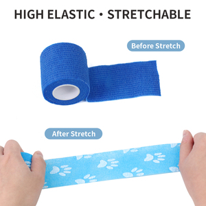 <span class=keywords><strong>Aranea</strong></span> NOZZ15 Bande adhésive cohésive médicale de 5 cm de largeur et 5 m de longueur, auto-adhésive, écologique, antidérapante, respirante, en coton non tissé - Product Image 3