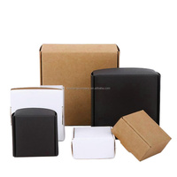 Boîte d'emballage cadeau boîte d'emballage en papier kraft boîte d'emballage en carton rigide en papier kraft boîte d'emballage pour brownies personnalisés en papier kraft