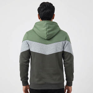 Sudadera con Capucha para Hombre, Corte Regular, Bordada, de Forro Polar, Transpirable, de Secado Rápido, Mezcla de Poliéster/Algodón de 300g, Estilo Casual de Invierno - Product Image 1