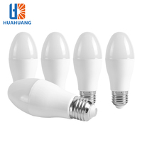 Bonne qualité une forme atelier de garage 10W 15W 20W 30W 40W 50W B22 E27 ampoule de lampe à LED