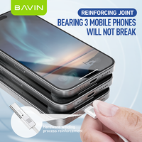 BAVIN grosir istimewa CB325 pd 12w 18w micro tipe c usb c pengisian cepat android charger data kabel usb