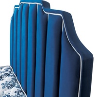 Conjunto de muebles de dormitorio de lujo, cama King Size moderna o baja, suministro de fábrica