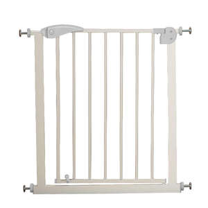 Barrière de sécurité certifiée pour bébé, design carré large, pour escaliers, cuisine, porte - Barrière de sécurité multifonctionnelle pour bébés et animaux domestiques de 0 à 12 mois, 4+ - Product Image 6