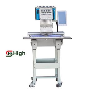 Échantillon commercial à tête unique Machine à broder à 12 aiguilles entièrement automatique <span class=keywords><strong>avec</strong></span> moteur pour usage domestique État neuf utilisé - Product Image 4