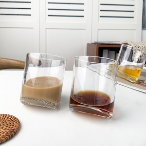 Verre à whisky incliné créatif anti-chute, transparent, pour eau et jus, verre à cocktail, verre à liqueur, verre à <span class=keywords><strong>vin</strong></span> de bar - Product Image 1