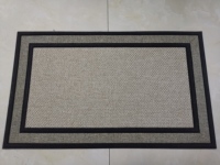 Paillassons en polyester en caoutchouc Racetrack vierge de sublimation pour sublimation