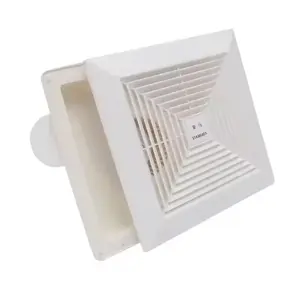 Factory cheap price Low Noise toilet ventilation square frame axial fan