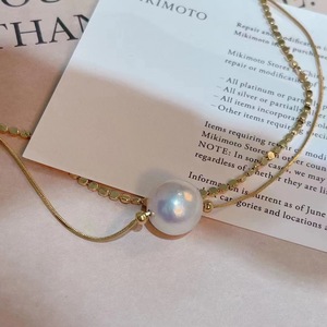 Collar de Perlas Negras Naturales de Tahití con Cielo Estrellado, 8-9 mm, Redondas e Impecables, Plata de Ley 925, Caja de Regalo - Product Image 3