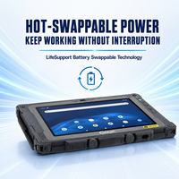 Getac ZX80 Panel PC Resistente a Tres Factores Adversos para Uso en Servicios Públicos, Logística y Vehículos, Pantalla 1920x1200, Qualcomm, 12GB RAM, 256GB de Almacenamiento