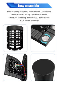 Подгонянный полноцветный консервированный P1.8 P2 светодиодный дисплей высокого разрешения рекламный креативный пивной бутылки банок видео светодиодный экран - Product Image 5