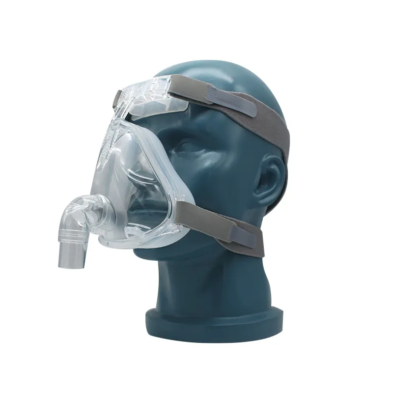 BMC F1 with Headgear Air Respirator Supply for Sleep Apnea Anti Snoring CPAP Full Face Mask