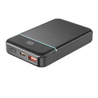 Vente flash - Batterie externe magnétique sans fil à charge rapide PD22.5W 10000mAh avec câble de charge double intégré, écran LED, chargeur portable