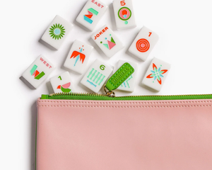 Juego de Mahjong Americano, Fichas de Acrílico y Melamina, Mahjong Occidental, Dominó, Fichas de Juego de Casino para Entretenimiento, Palm Springs - Product Image 4