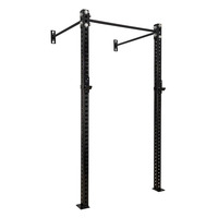 Bricolage Maison et Commercial Gym Half Power Rack Heavy Duty Metal Wall Mounted Squat Rack