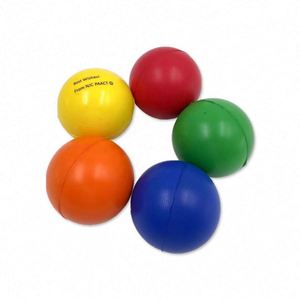 Balle anti-stress en mousse PU souple ronde personnalisée, très vendue - Product Image 4