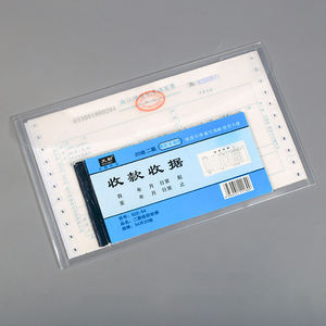 Tampon transparent et sac de rangement de matrices PP <span class=keywords><strong>A5</strong></span> sac de facture de reçu matériaux sac de rangement de fichiers poches refermable <span class=keywords><strong>enveloppe</strong></span> découpée à l'emporte-pièce - Product Image 6