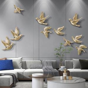 งานฝีมือรูปนกหรูหราดีไซน์ทันสมัยสำหรับตกแต่งบ้านตกแต่งผนังห้องนั่งเล่นสำนักงานรูปนกทนทานเฟอร์นิเจอร์สำนักงาน - Product Image 1