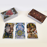 Pencetakan Kartu Tarot Kustom |   Produsen Kartu Tarot Black Forest OEM dengan Kotak Kustom