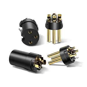 Connecteur XLR pour microphone 3 broches, mâle/femelle, <span class=keywords><strong>prise</strong></span> jack, boîtier ABS, contact en cuivre, 5A, connexion audio - Product Image 5
